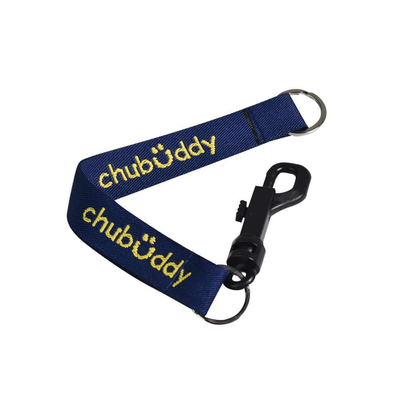 Chew Holders - Set of 2- Navy Embroidered Gold