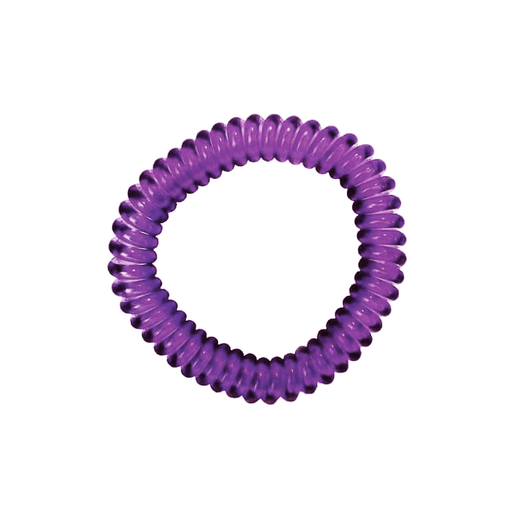 springz Chew Bracelet- Clear Purple Color Bracelets Chubuddy 