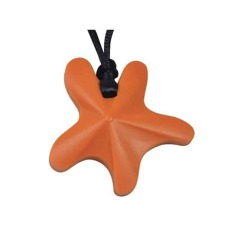 Starfish Chew Pendant-Orange Color
