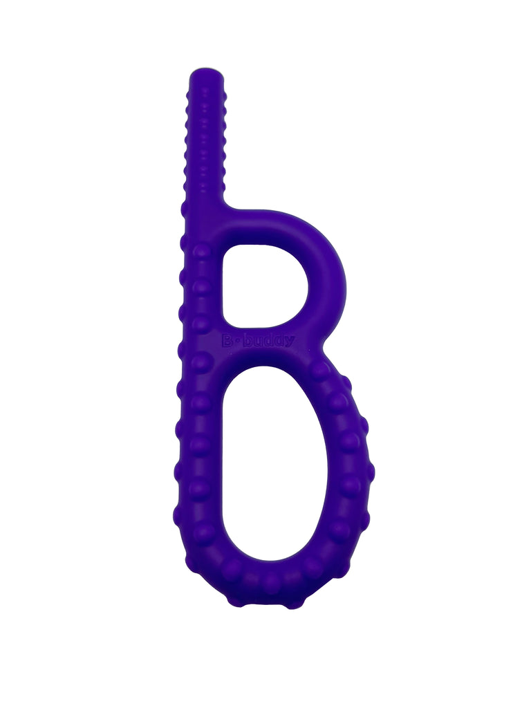 B-Buddy Textured, Purple, Medium Chew Factor