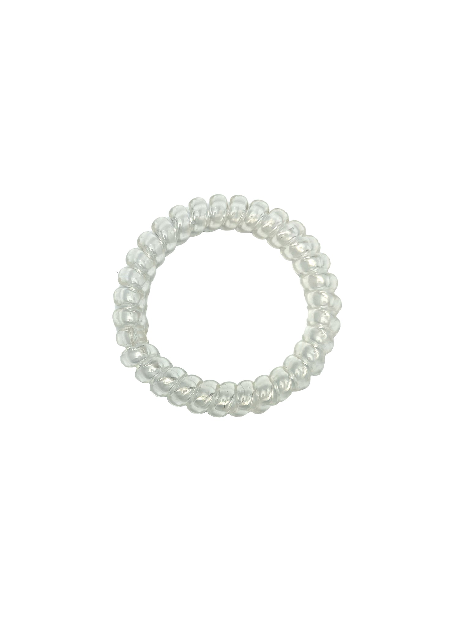 Spiralz Chewable Fidget Bracelets 4 Pack- Clear