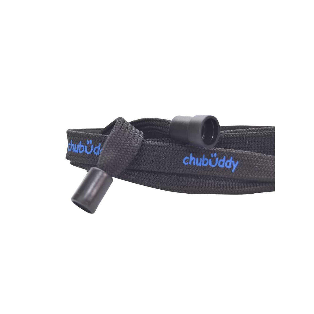 Neck Lanyard Black Chew Holder for Chews, black lanyard with natural strap