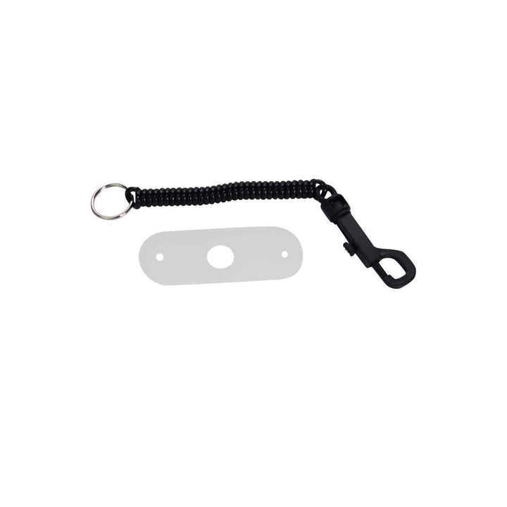 Springz Chew Holder-Black With Natural Strap chewy holder &amp; strap Chubuddy 