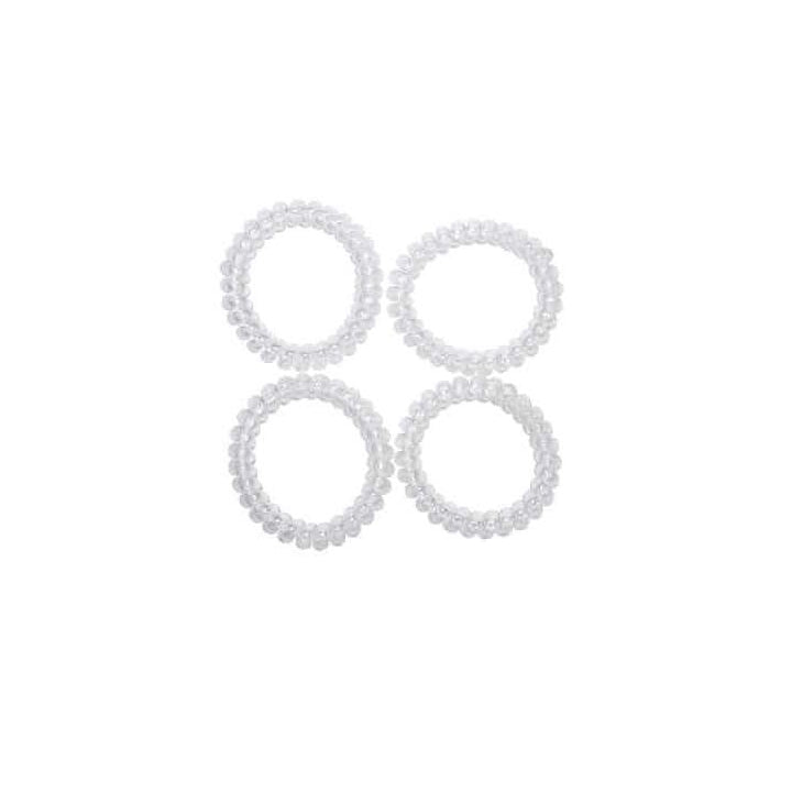 Spiralz Chewable Fidget 4 Bracelets- Ice Clear