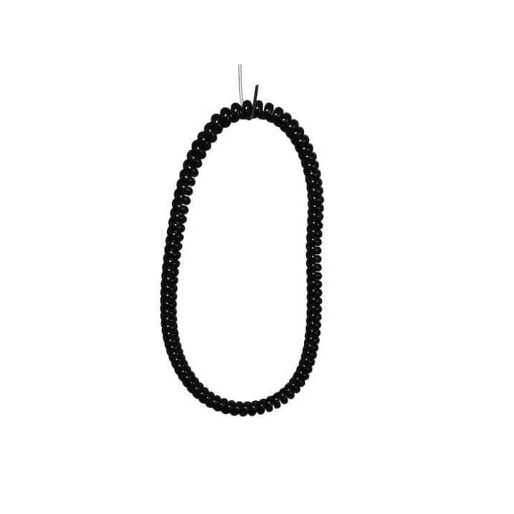 Spiralz Chewable Fidget 4 Necklaces, Black