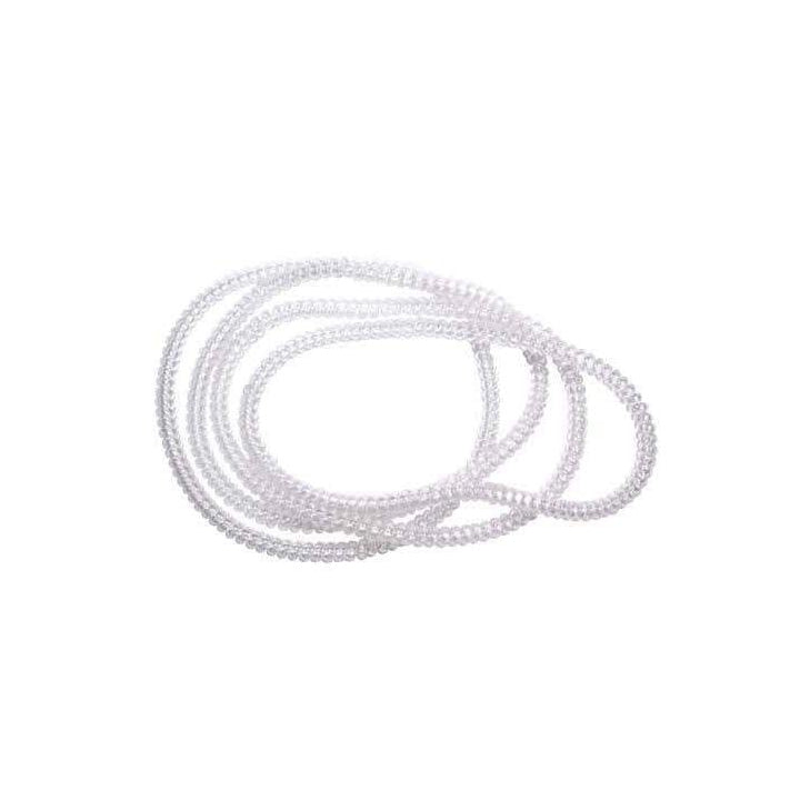 Spiralz Chewable Fidget 4 Necklaces- Ice Clear