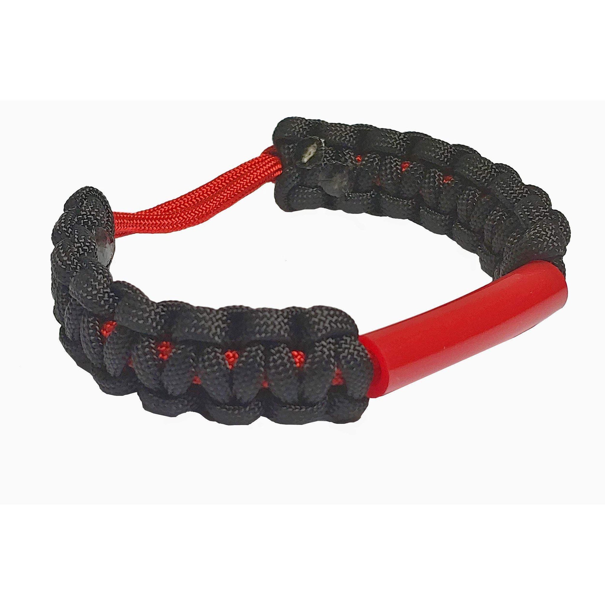 Parachewer Bracelet Red, non-toxic, ballistic nylon bracelet with Slim Strong Tube- IMPORTANT: Pick correct size using the sizing chart- PARACHWR-RED Bracelets Chubuddy 