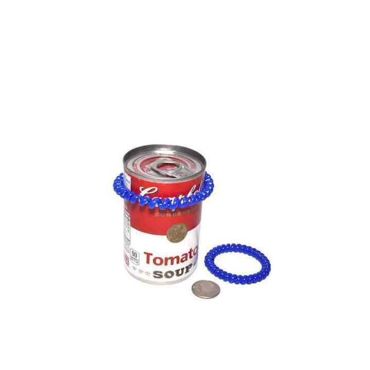Spiralz Chewable Fidget 4 Bracelets, Blue