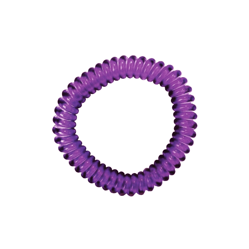 Springz Chew Bracelet- Clear Purple Color