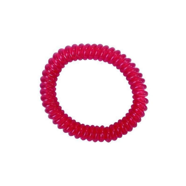 springz Chew Bracelet- Clear Red Color Bracelets Chubuddy 