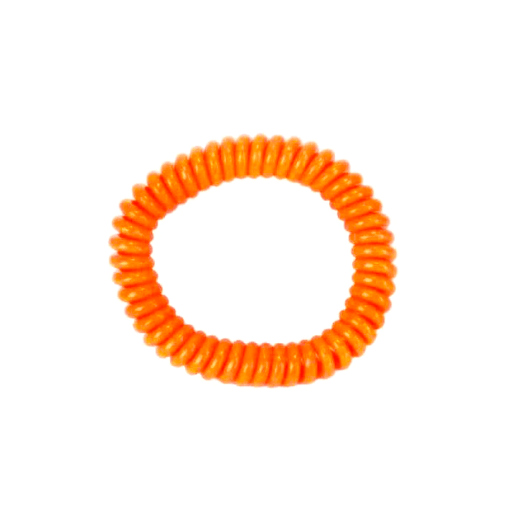 springz Chew Bracelet- Orange Color Bracelets Chubuddy 
