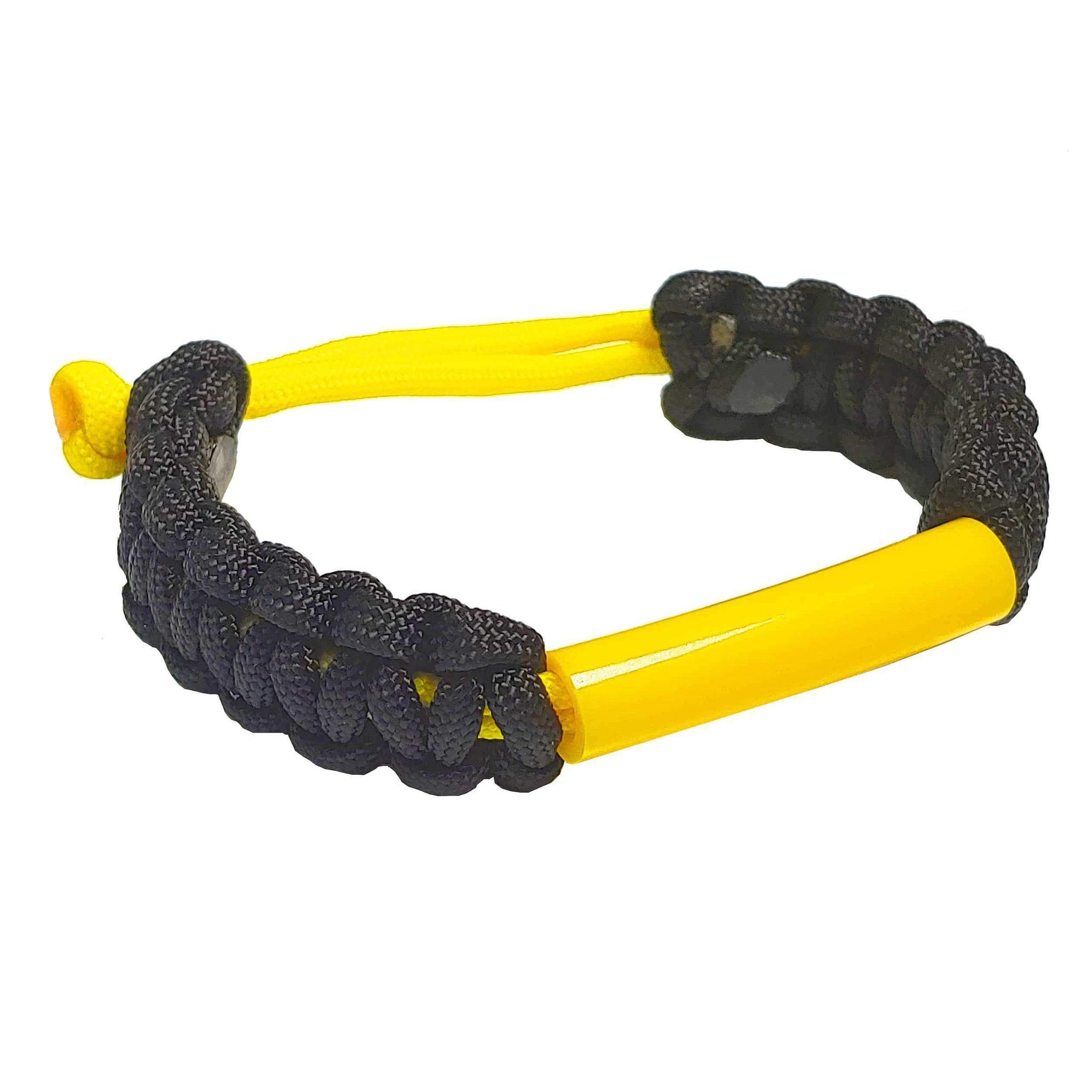 Parachewer Bracelet Yellow, non-toxic, ballistic nylon bracelet with Slim Strong Tube- IMPORTANT: Pick correct size using the sizing chart- PARACHWR-YEL Bracelets Chubuddy 